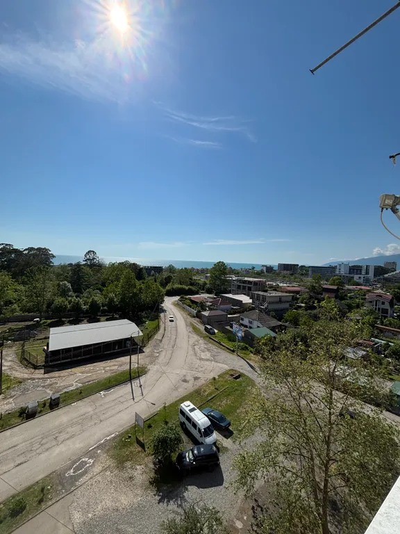 Квартира Видовая 1-к квартира в 5 минутах от моря, Гагра, 42 кв, 3 кровати — Гагра