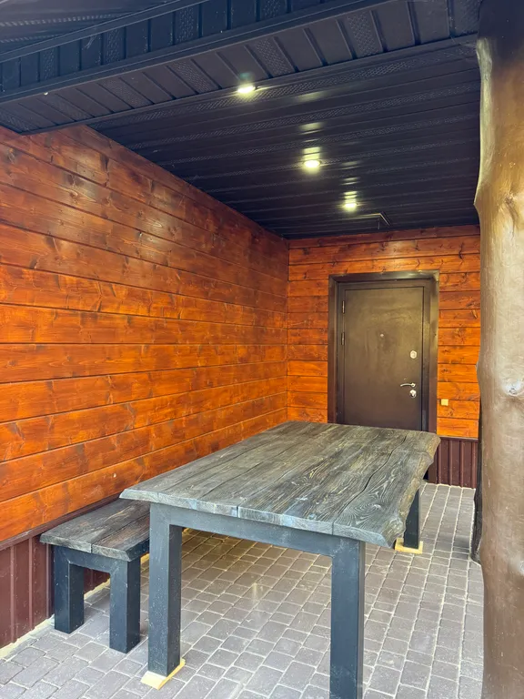 Уютный домик с банькой в лесу