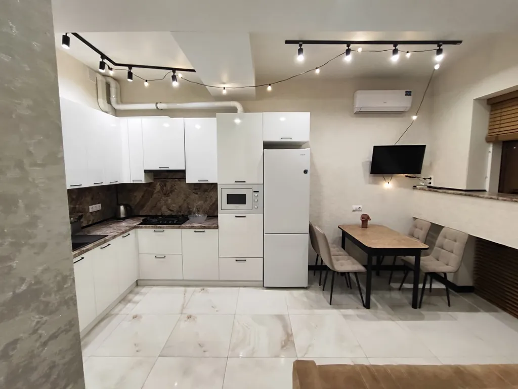 Новая квартира с помещением для хранения и сушки снаряжения