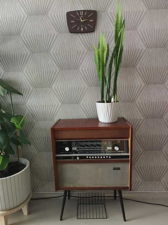 У Ипполита- квартира в ретростиле