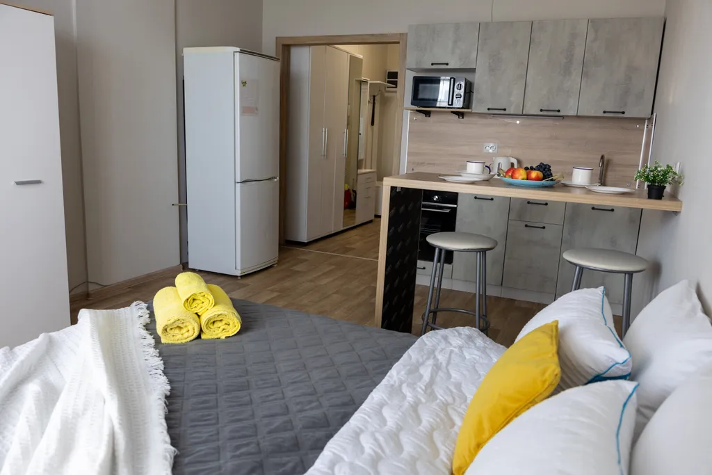 Уютная квартира с красивым видом