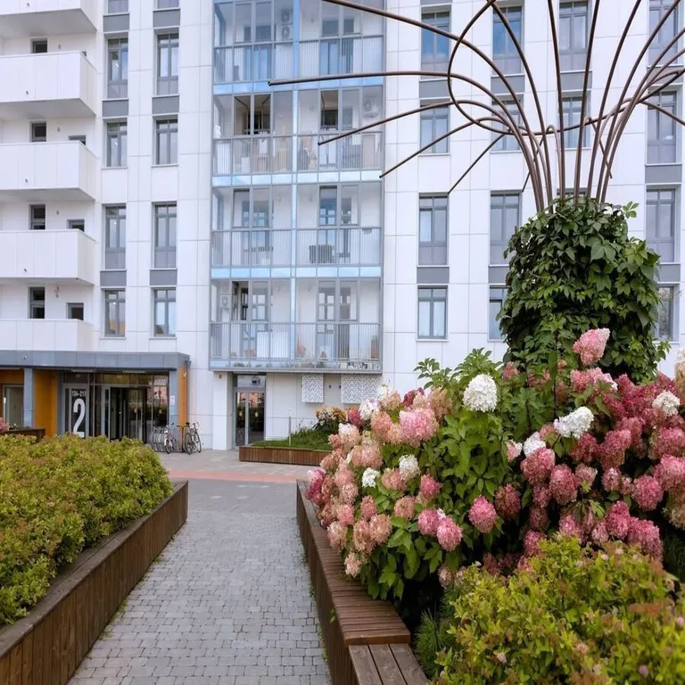 Современная квартира в ЖК бизнес-класса в центре города