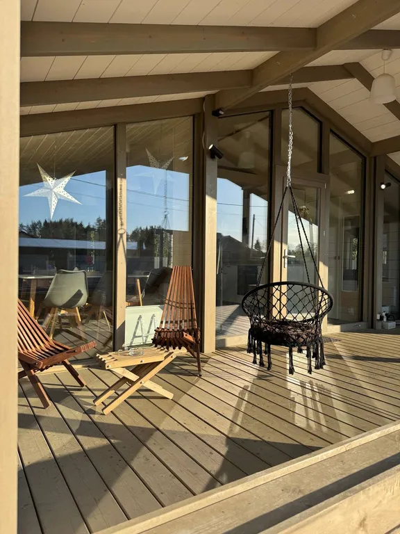 Дом стандарт c баней-бочкой