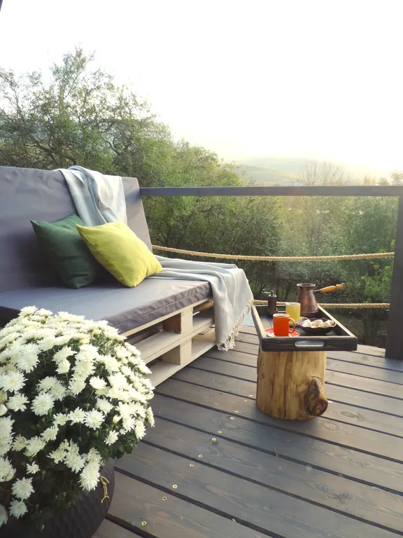 Коттедж Дом у речки с шикарным видом на горы — Соколиное