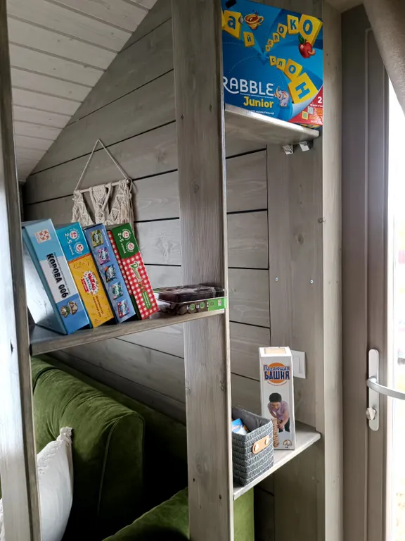 Коттедж Дом с панорамными окнами и печью для семейного отдыха, отдыха с детьми — Семеновское