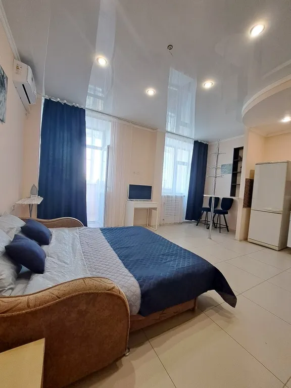 Квартира Уютная, просторная квартира-студия с видом на реку — Самара