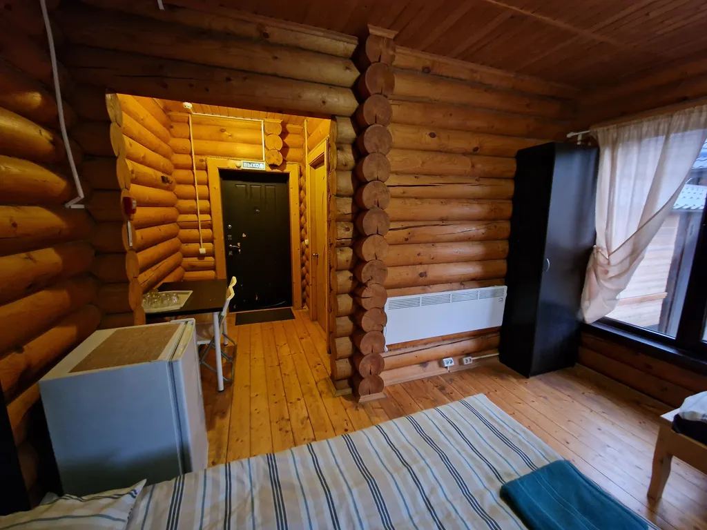 Уютный трёхместный эко-номер