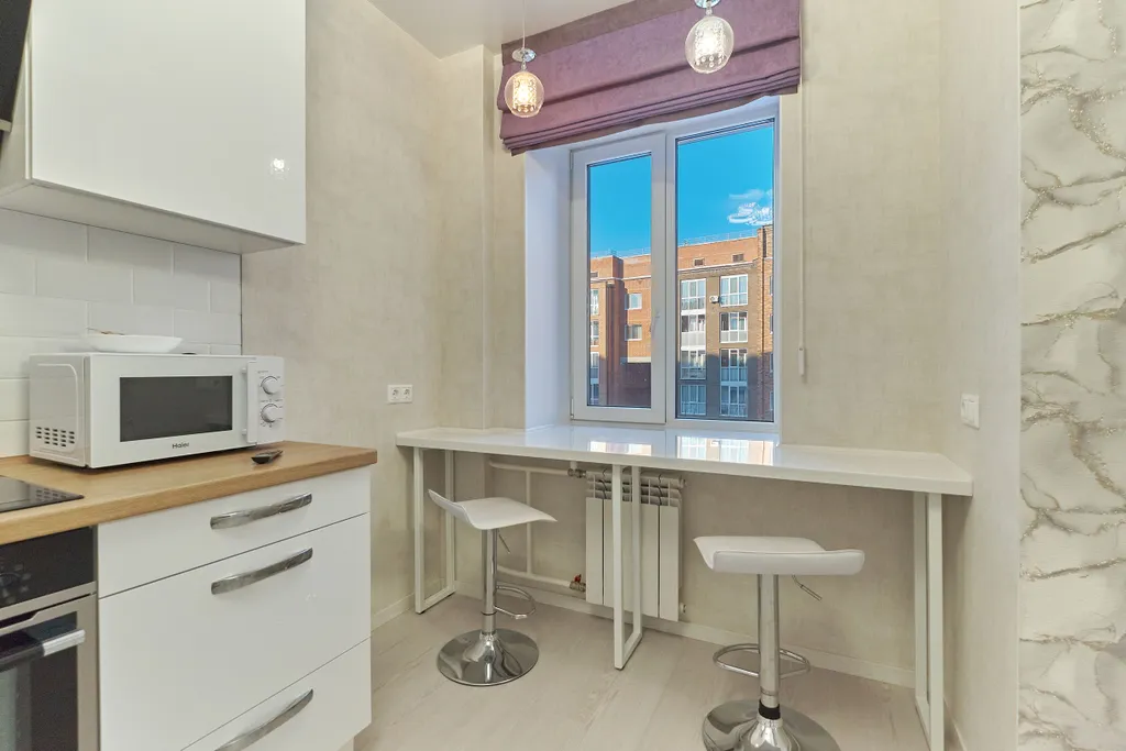 Стильная трехкомнатная квартира в Северном парке