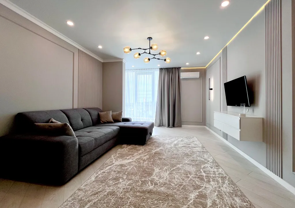 Big apartment «Raimbek residence» center of city & drinking water