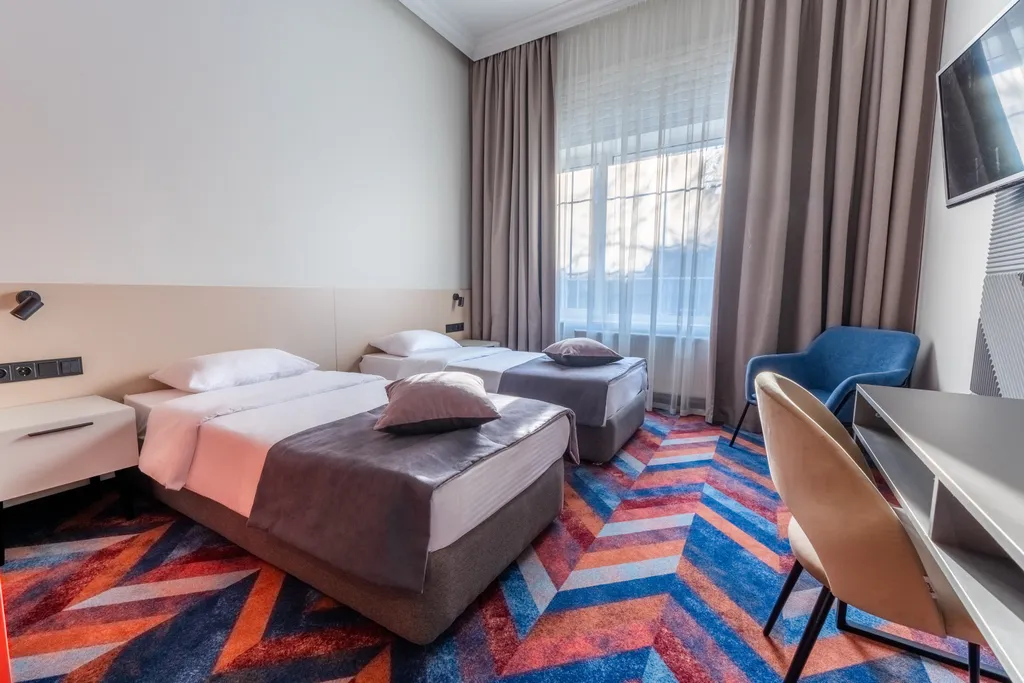 Квартира Квартира Комфорт 1 двуспальная или 2 односпальные кровати 300 м метро Таганская — Москва