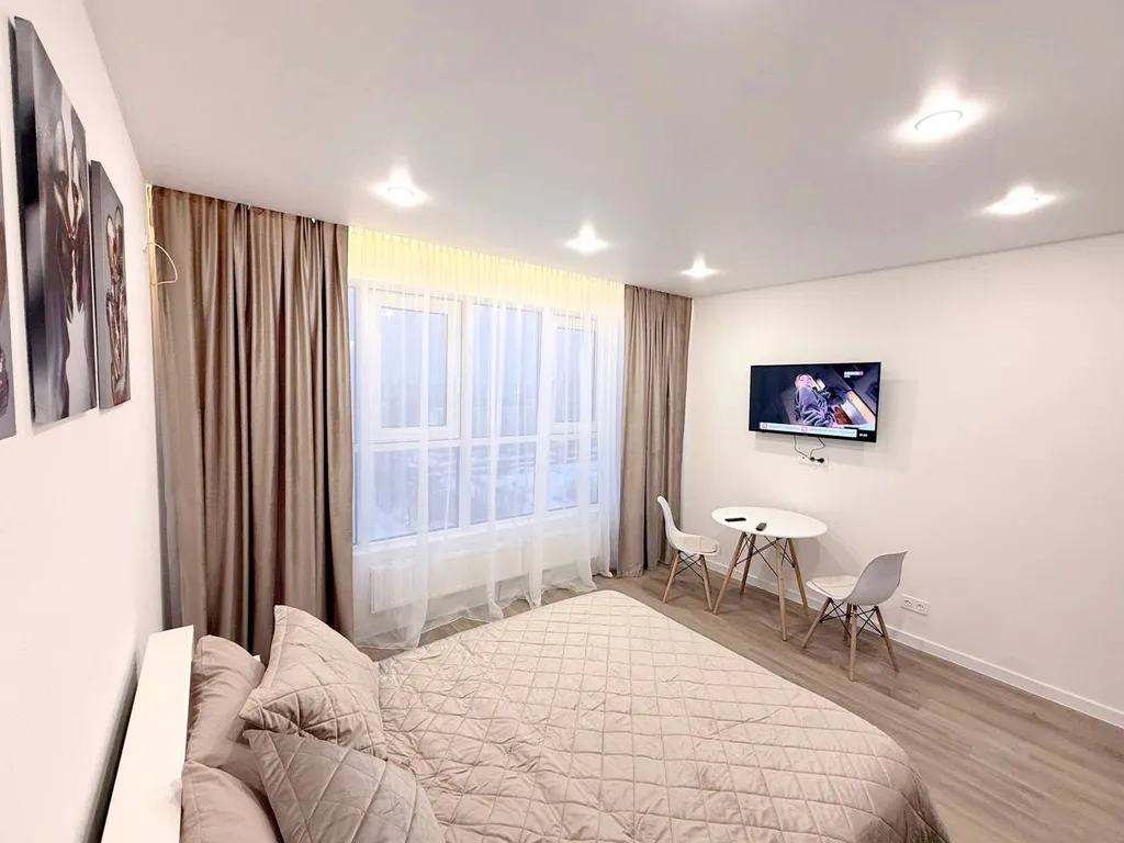 Просторная студия на 15 этаже