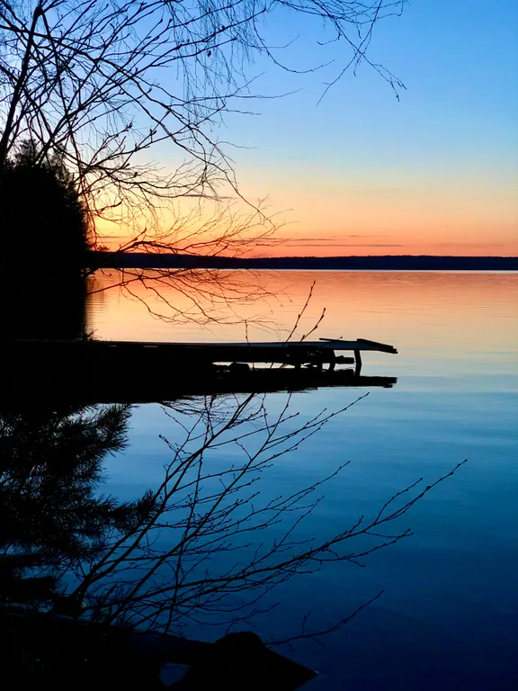 Коттедж Дом на берегу озера в Карелии — Чална