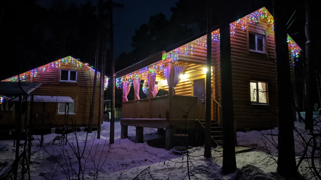 Дом Прованс в лесу