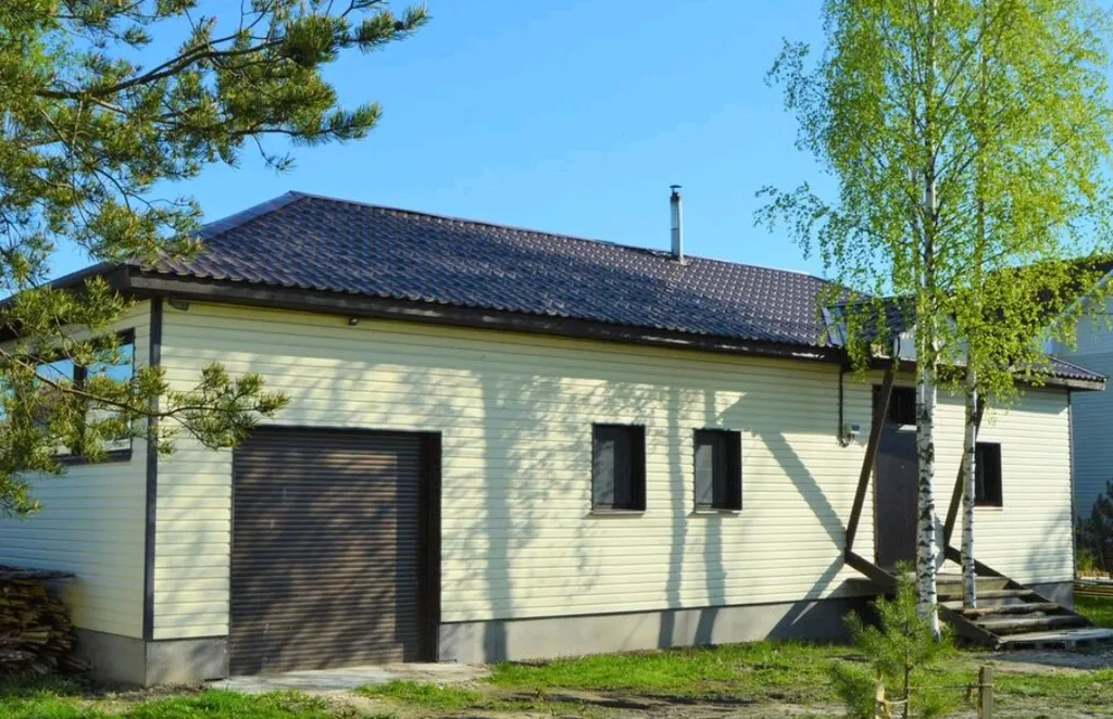 Загородный дом с баней