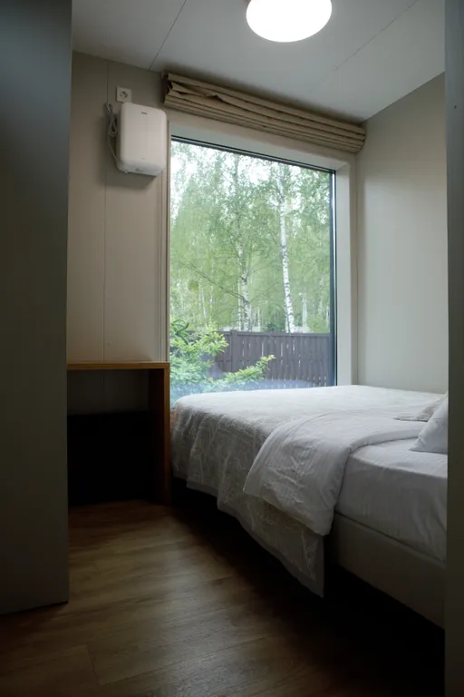 Стильный дом с ванной, горячим чаном и сауной