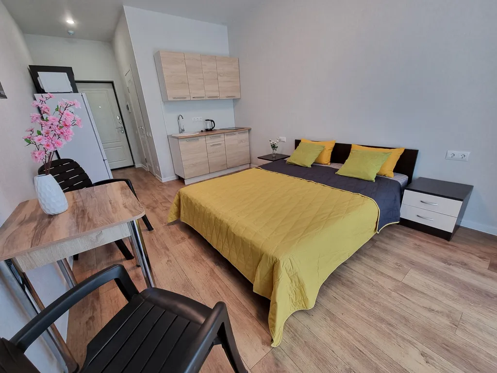 Студия около моря с бассейном в ЖК Морской квартал