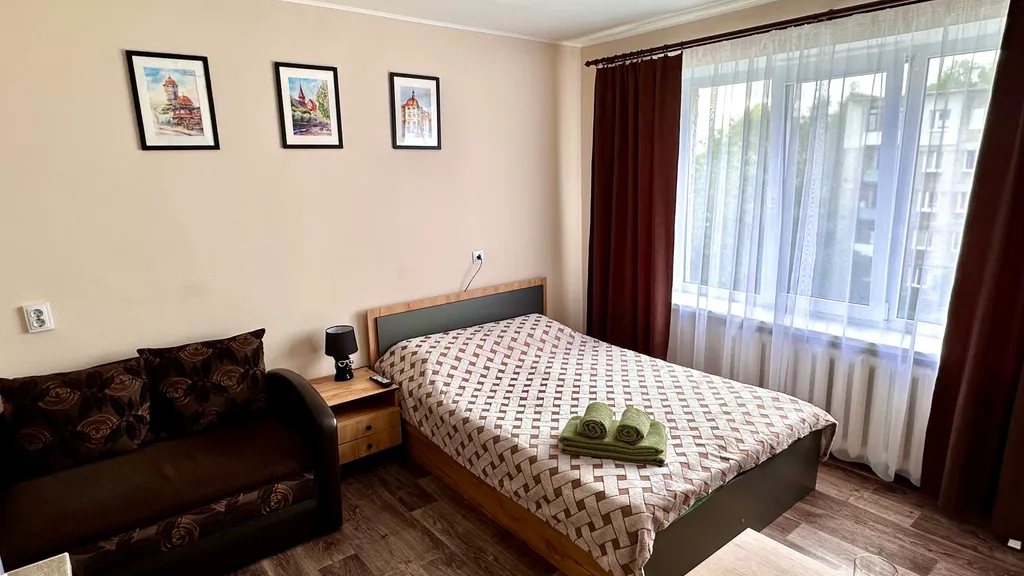 Квартира Квартира Уютная студия в центре, возле Кафедрального собора — Калининград