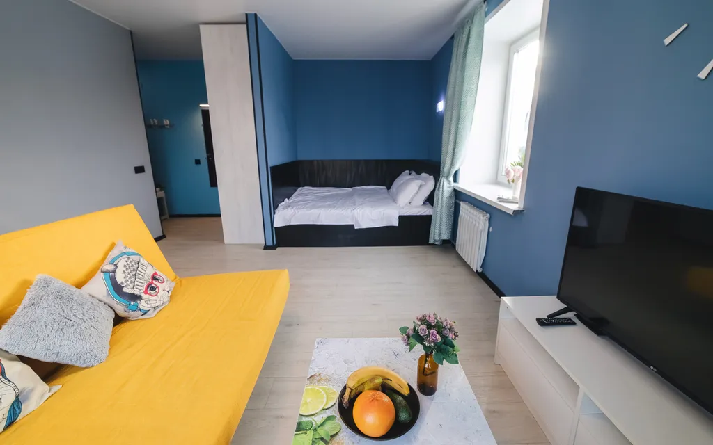 Квартира Квартира Студия с современным ремонтом в историческом центре — Красноярск