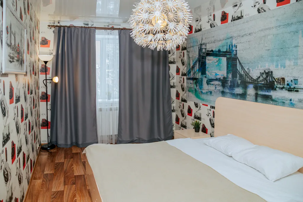 Квартира Просторная двушка в Лондонском стиле — аренда посуточно в Юрга