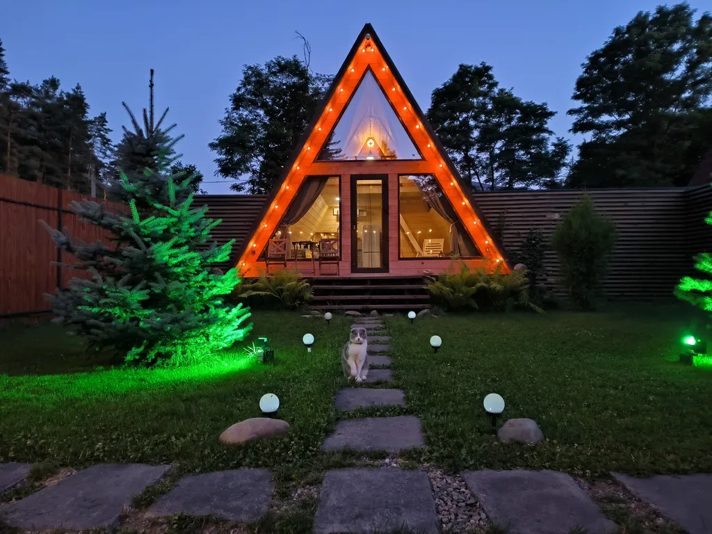 Дом в стиле Афрейм Дача у Горы