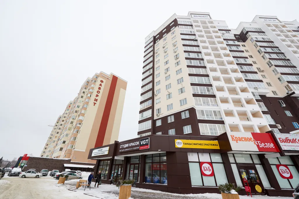 Студия с потрясающим видом на город