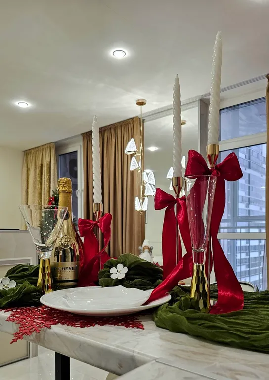 Vogue Аpartments Студия с камином