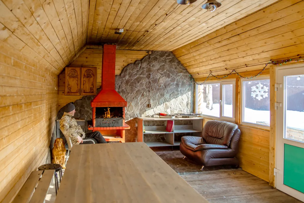 Коттедж Гостевой дом Паратунка с баней на дровах и бассейном — Термальный