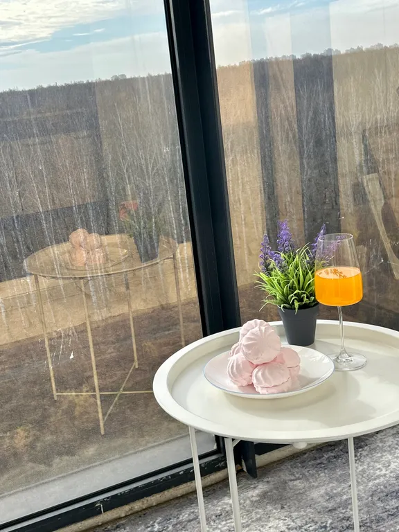 Студия с панорамным видом на Краснопольском проспекте