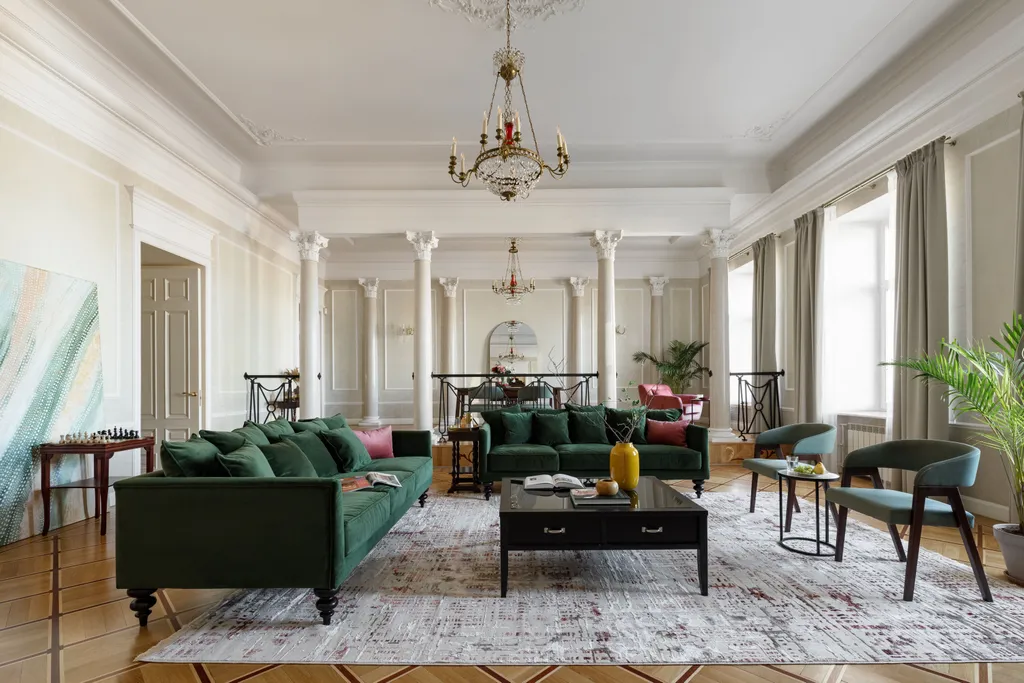 Апартаменты 210 м² с видом на Исаакиевский собор