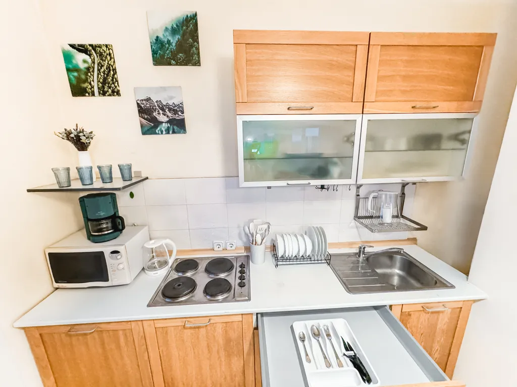 Квартира Квартира Апартамент с полным оснащением для комфортного быта — Лобня