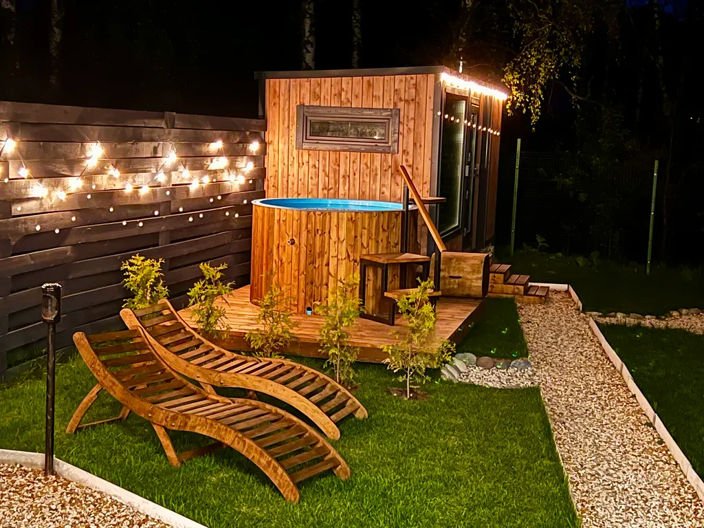 Коттедж Частный дом Art house с камином, купелью и баней — Шишкино