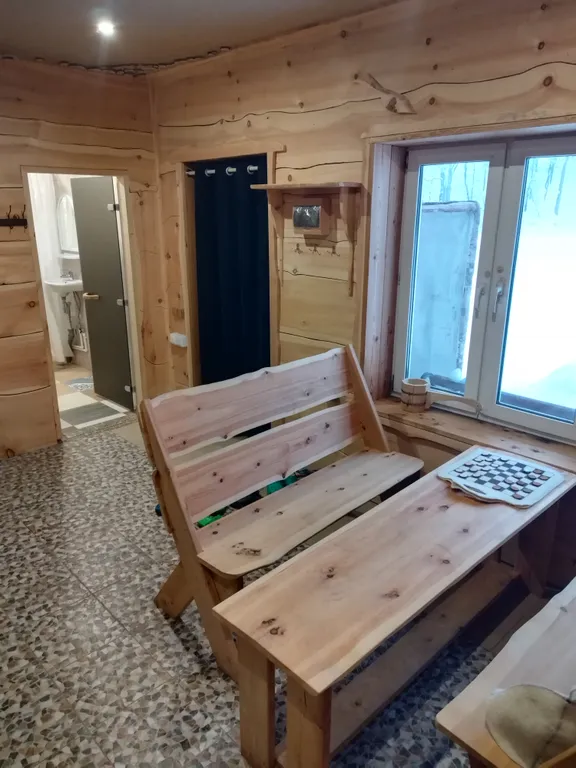 Уютный дом с русской баней на пруду у леса