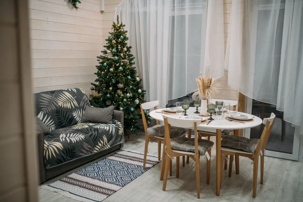 Домик у леса с банным чаном и баней