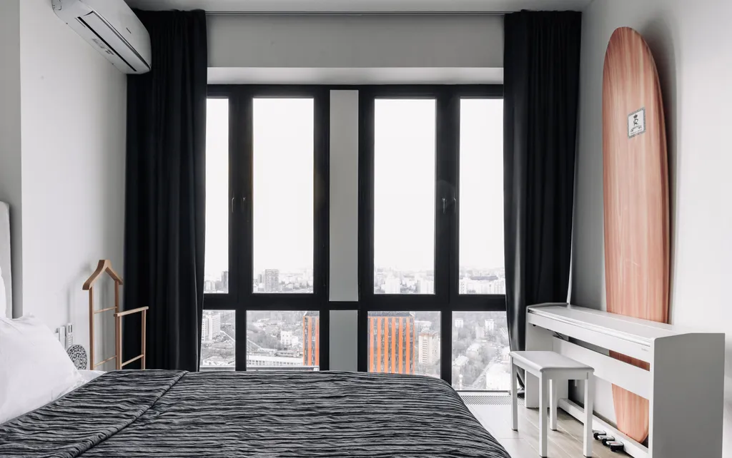 Квартира Квартира Skyfall с панорамным видом с 46 этажа небоскреба Савеловский — Москва