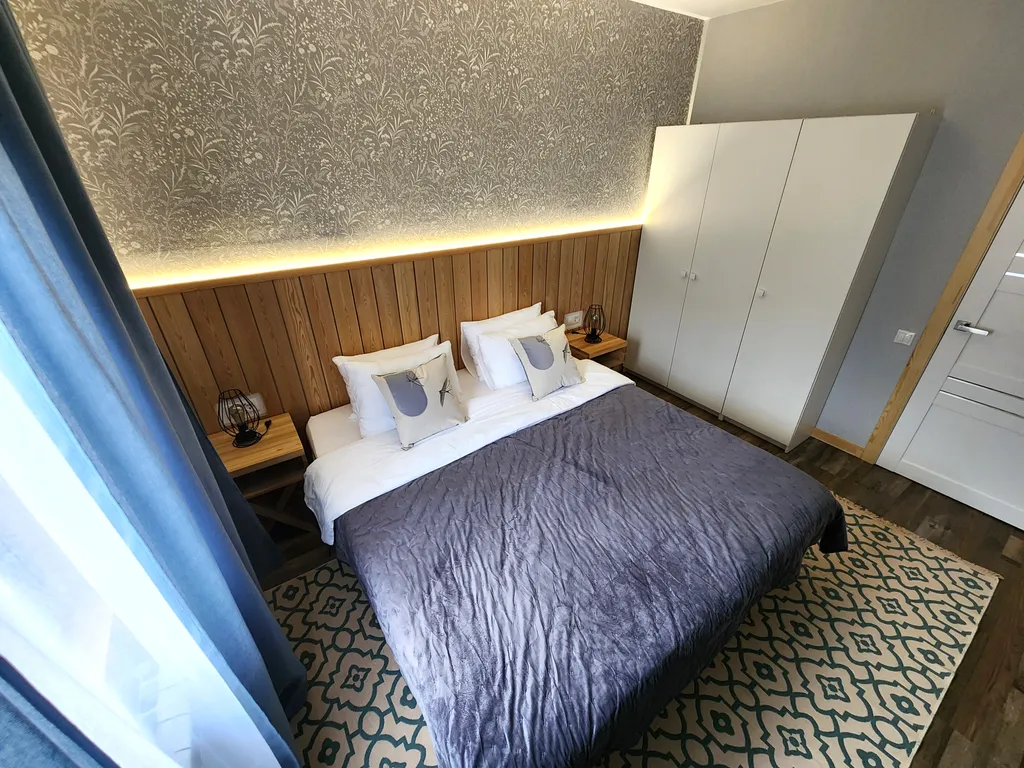 Двухкомнатные апартаменты с видом на горы