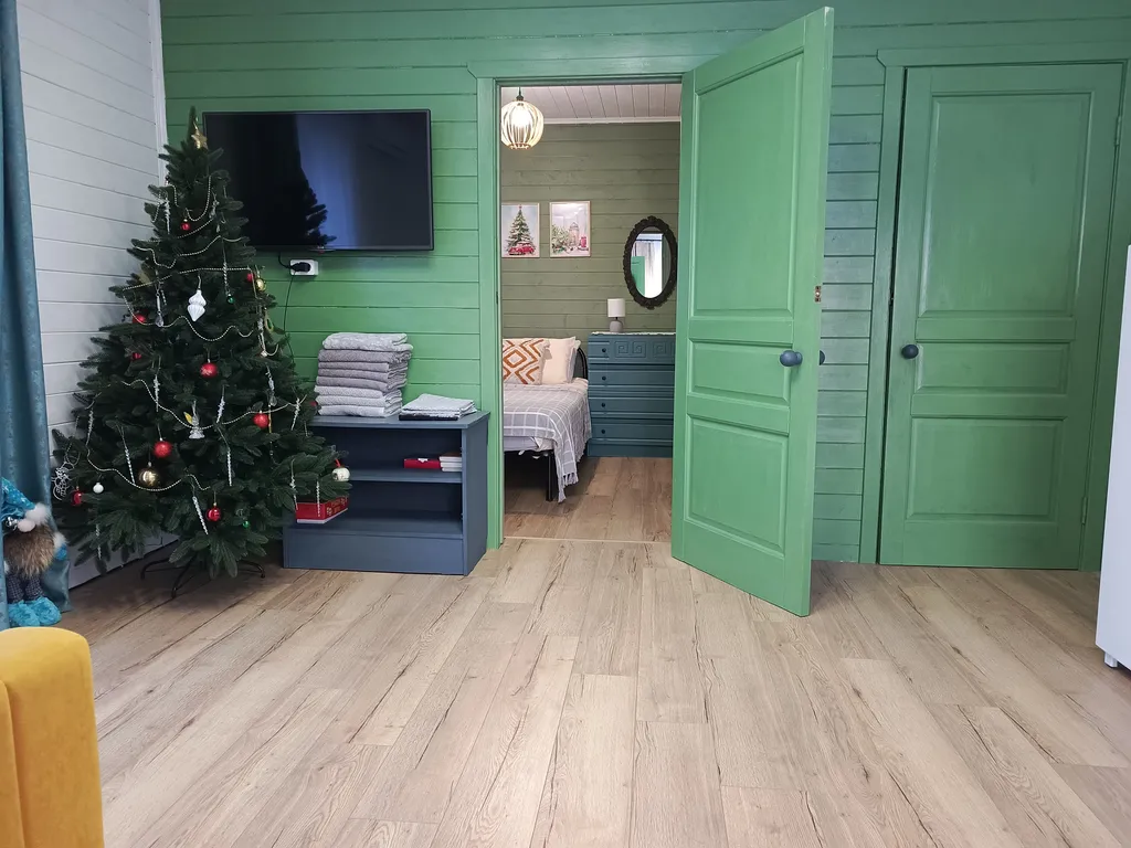 Уютный дом с баней в тихом месте