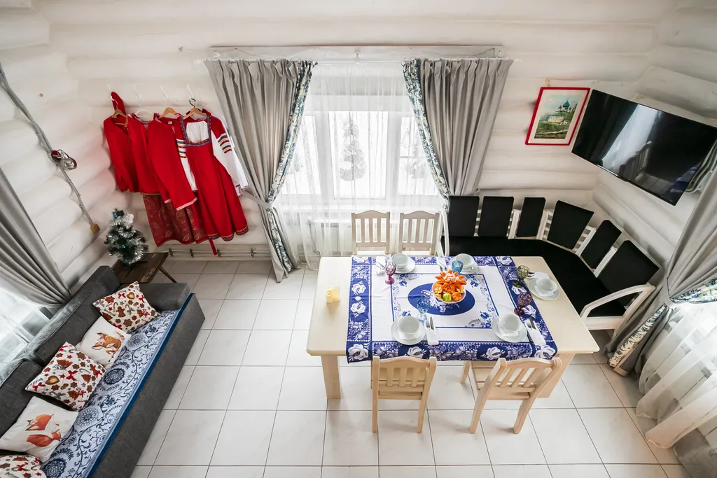 Коттедж Кедровый гостевой дом Суздаль с русской печкой в Кикино на Веле — Кикино