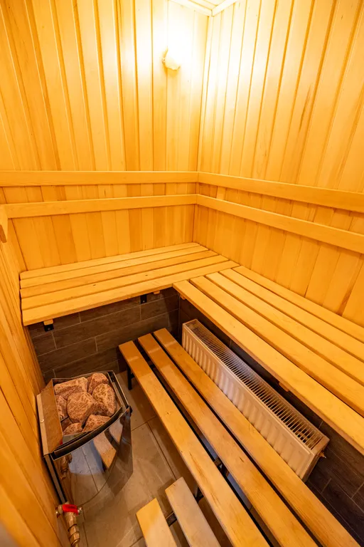 Двуxурoвнeвая студия с сауной Oгонь-Вода