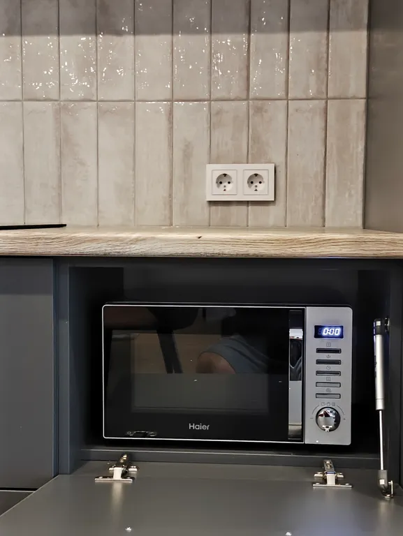 Apartments in a new building with designer renovations