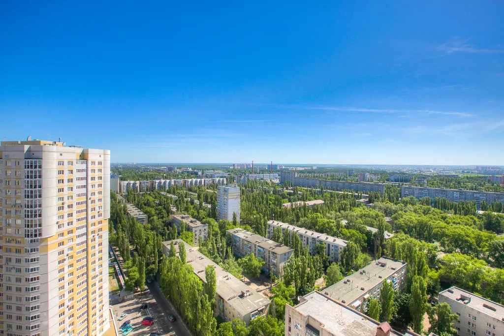 Прекрасный вид на город