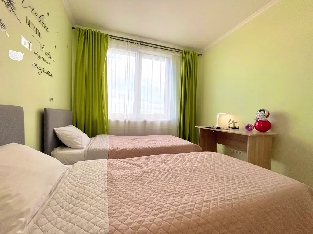 Уютная 2-комнатная квартира с кухней-гостиной