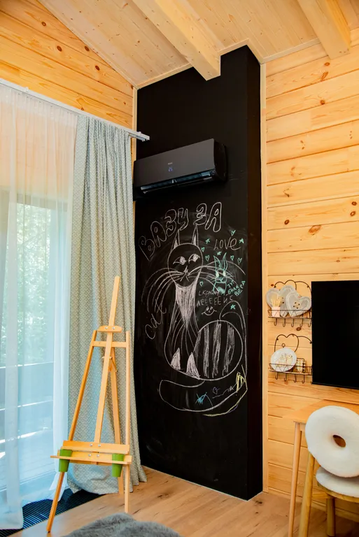 Шале Гнездо с бассейном и сауной