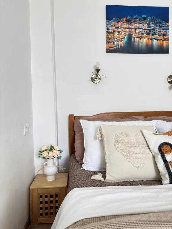 Квартира Квартира Атмосферный апартамент в морском стиле с видом на море в 300м до пляжа — Сириус