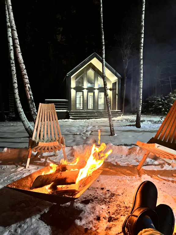 Барнхаус в окружении леса – здесь время течет иначе