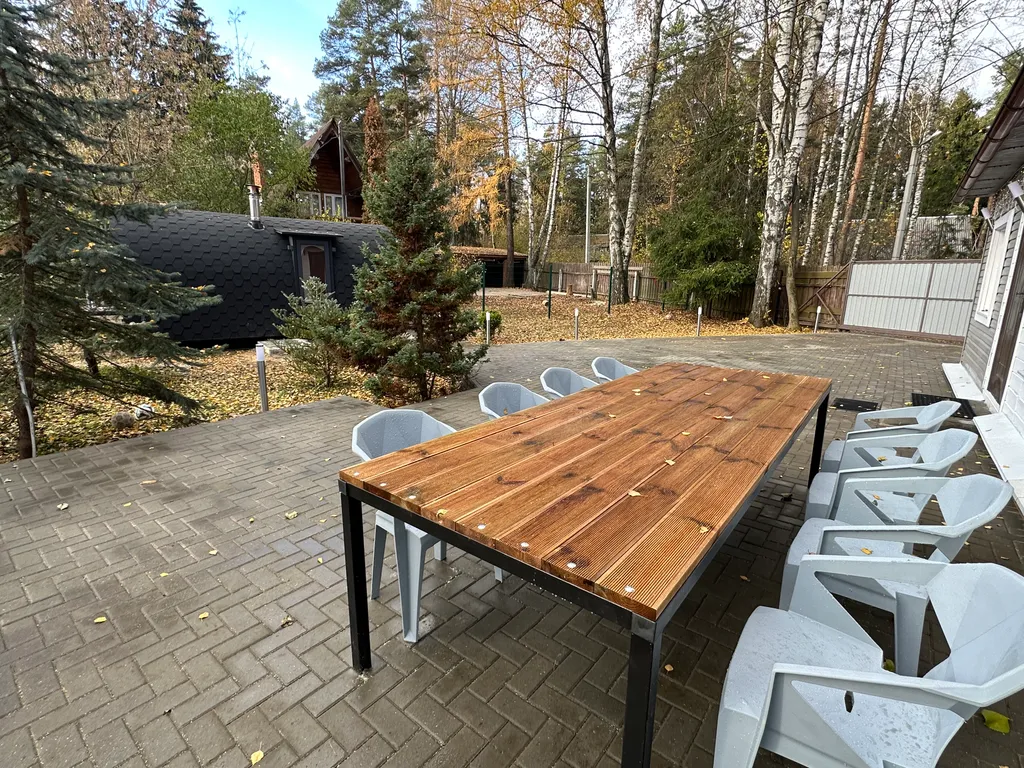 Дом с баней и чаном