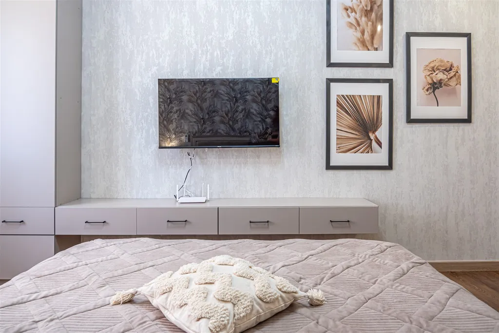 Красивая квартира с современным дизайном в ЖК Шоколад