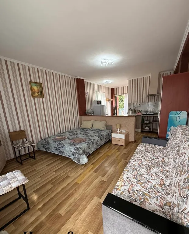 Уютная комната в частном доме  со своим двором.