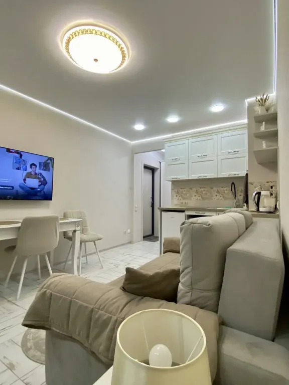 Уютная студия с видом на горы в новом ЖК в центре Белокурихи