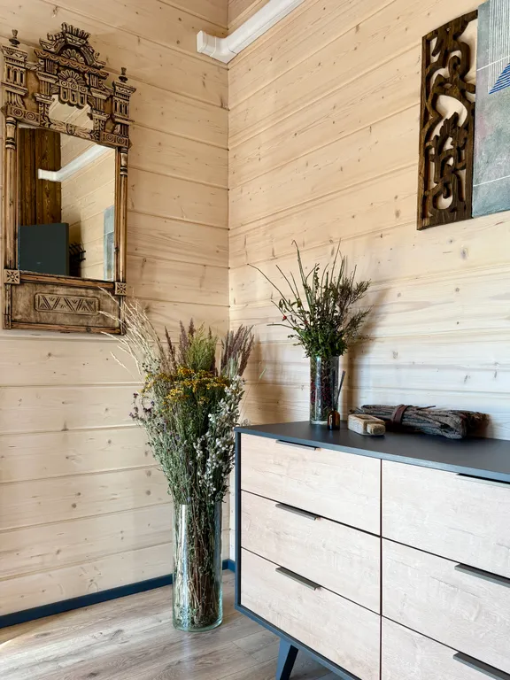 Уютный дом с чаном