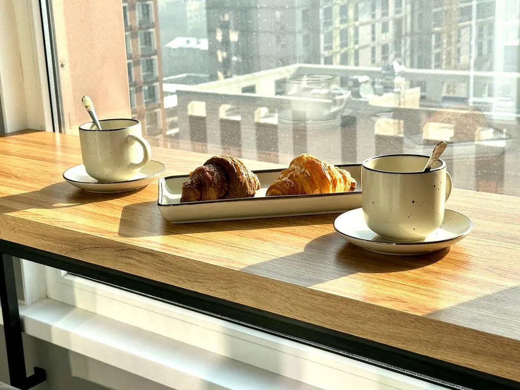 Уютная квартира в новом премиальном ЖК с видом на горы